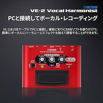 ギター Boss VE-2 BOSS Vocal Harmonist VE-2【Supernice!エフェクター】